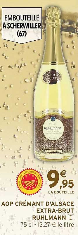 aop crémant d'alsace extra-brut ruhlmann
