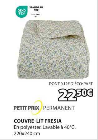 couvre-lit fresia
