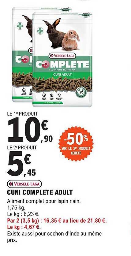 cuni complète adult versele-laga