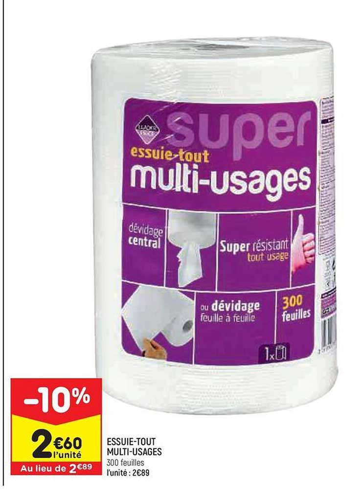 essuie-tout multi-usages