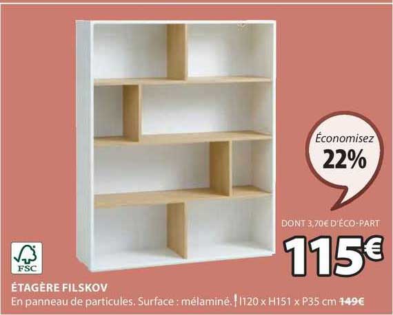 étagère Filskov