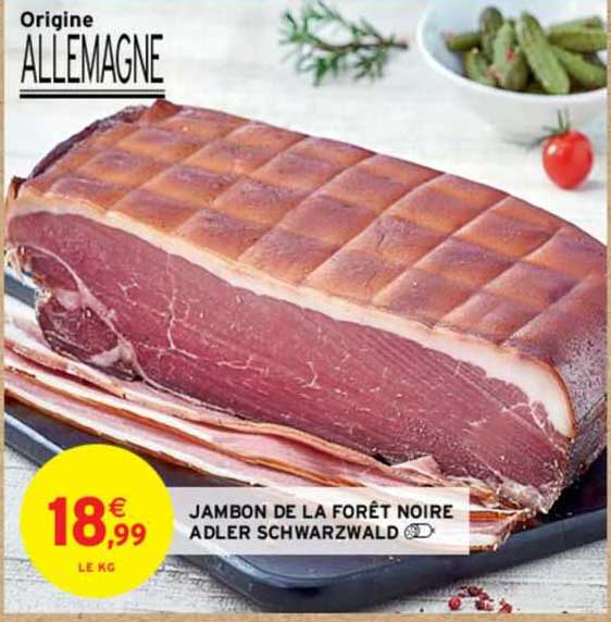 jambon de la forêt noire adler schwarzwald
