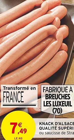 Knack D'alsace Qualité Supérieur