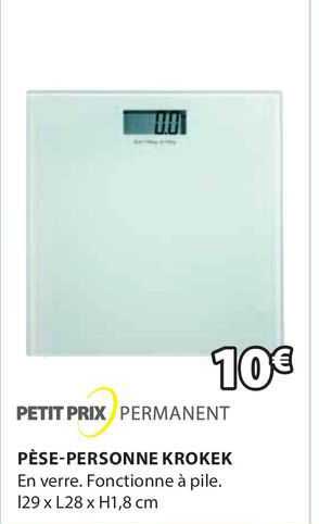 pèse-personne krokek