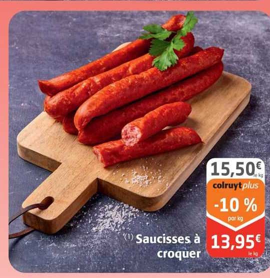 saucisses à croquer