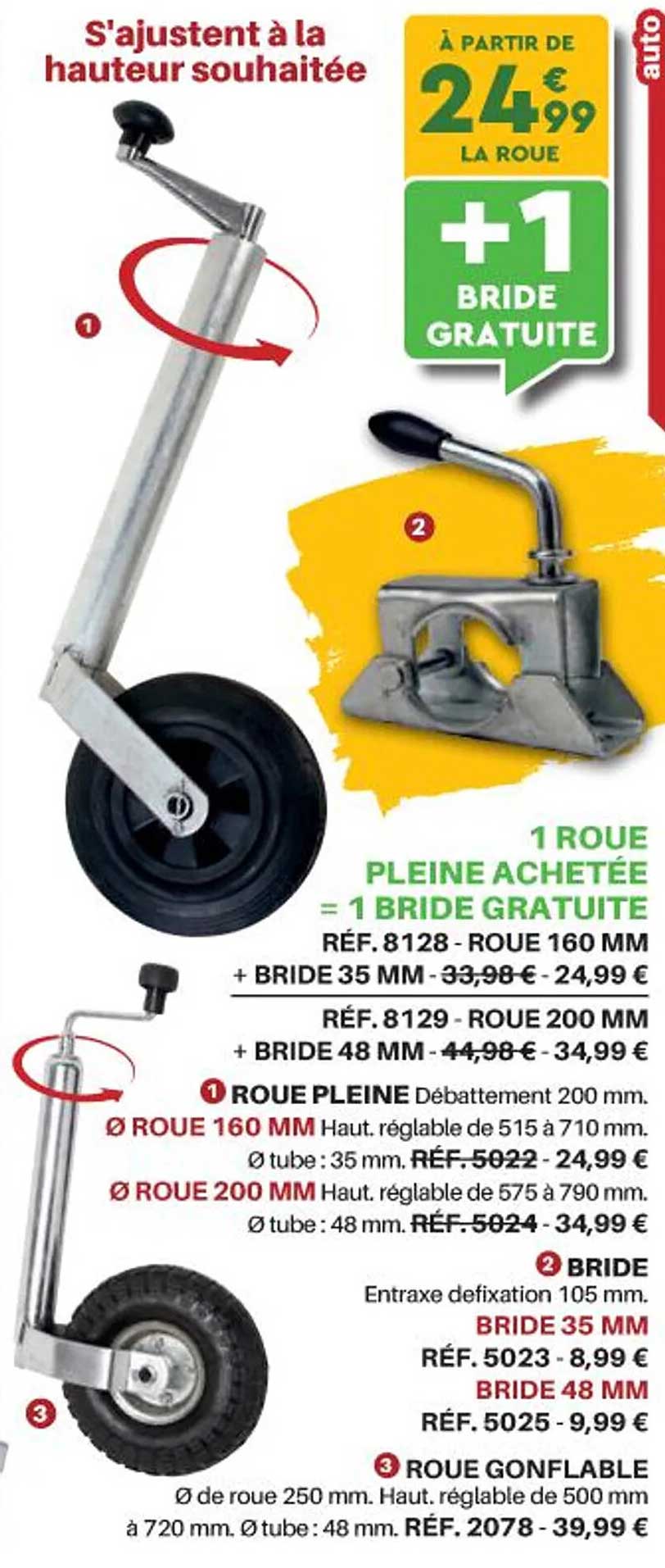 1 oure pleine achetée = 1 bride gratuite