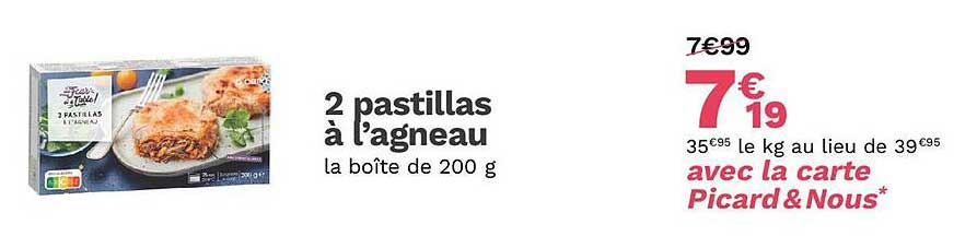 2 Pastillas à L'agneau