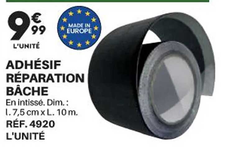 Adhésif Réparation Bâche