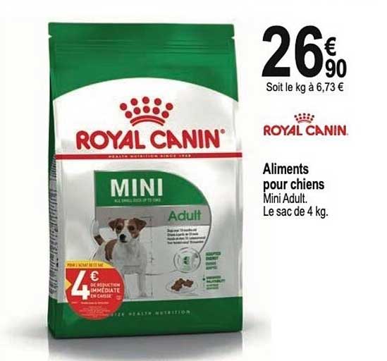 aliments pour chiens royal canin