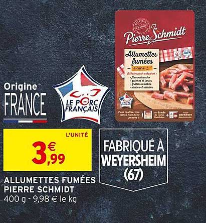 allumettes fumées pierre schmidt