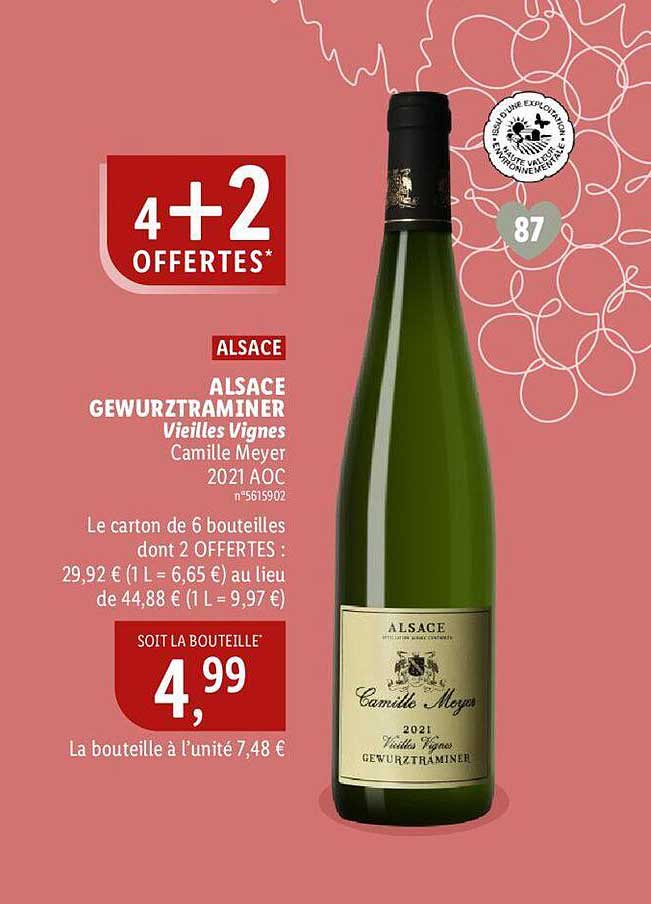 alsace gewurztraminer vieilles vignes camille meyer 2021 aoc