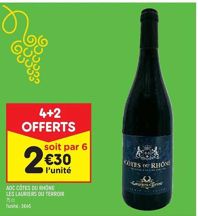 aoc côtes du rhône les lauriers du terroir