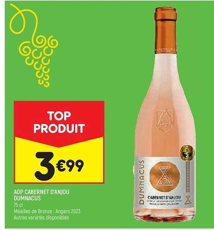 Aop Cabernet D'anjou Dumnacus