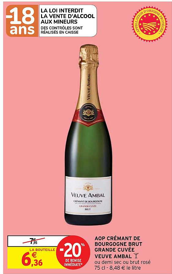 aop crémant de bourgogne brut grande cuvée