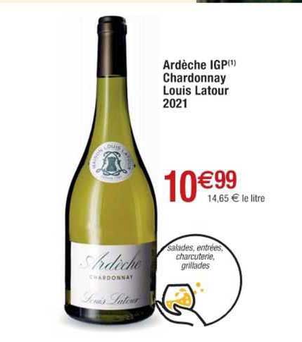 ardèche igp chardonnay louis latour 2021