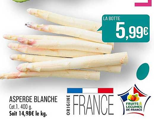 aspèrge blanche