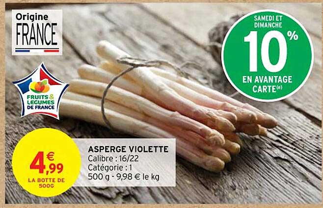 asperge violette