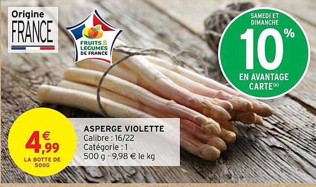 asperge violette