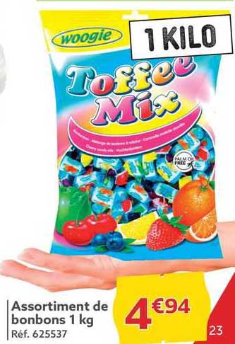 assortiment de bonbons 1kg