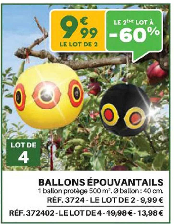 ballons épouvantails