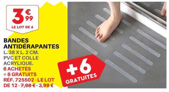 bandes antidérapantes