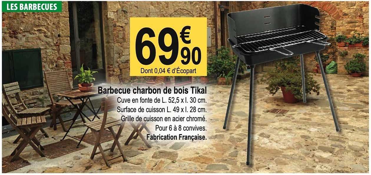 Barbecue Charbon De Bois Tikal