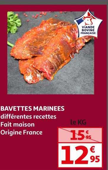 Bavettes Marinées