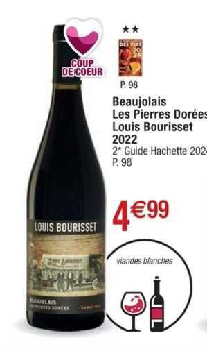 beaujolais les pierres dorées louis bourisset 2022