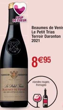 beaumes de venis le petit trias terroir daronton 2021