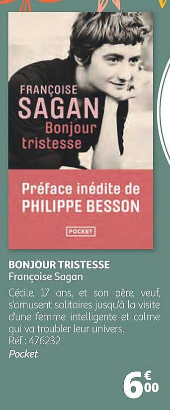 bonjour tristesse françoise sagan