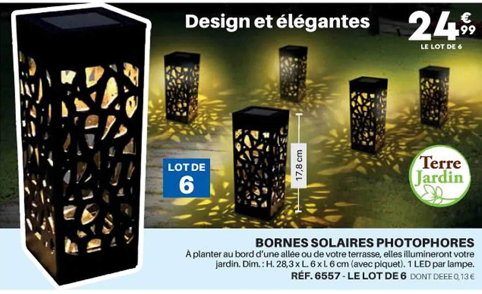 Bornes Solaires Photophores