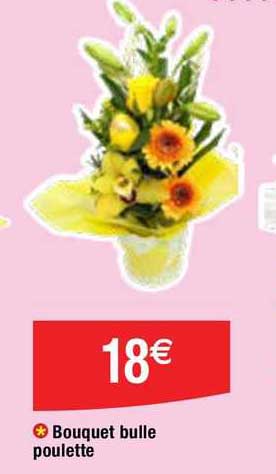 bouquet bulle poulette