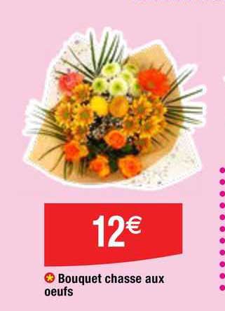 bouquet chasse aux oeufs