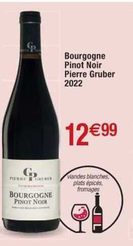 bourgogne pinot noir pierre gruber 2022