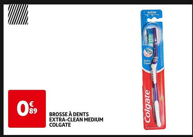 Brosse à Dents Extra-clean Medium Colgate