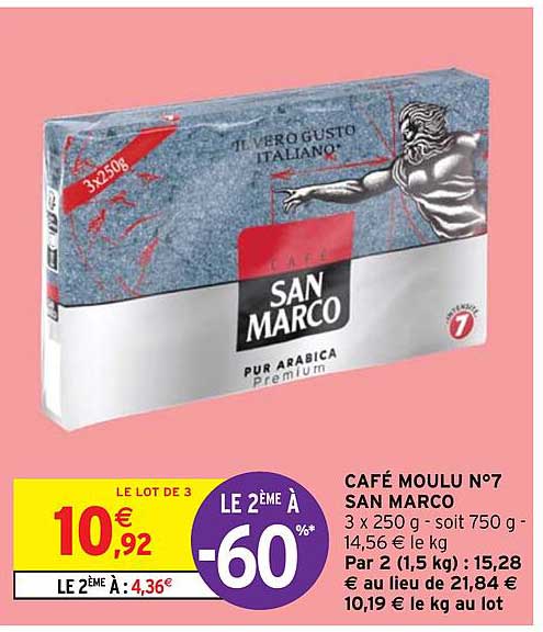 café moulu n°7 san marco