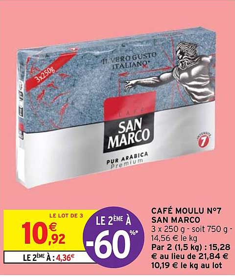 café moulu n°7 san marco