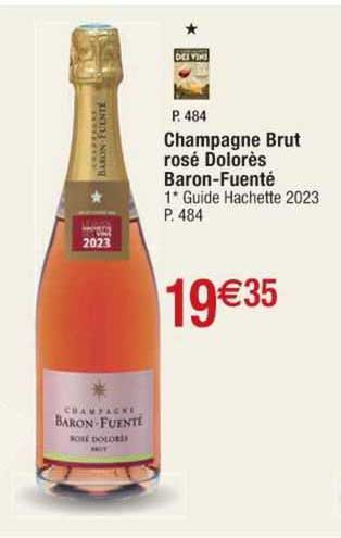 Champagne Brut Rosé Dolorès Baron-fuenté