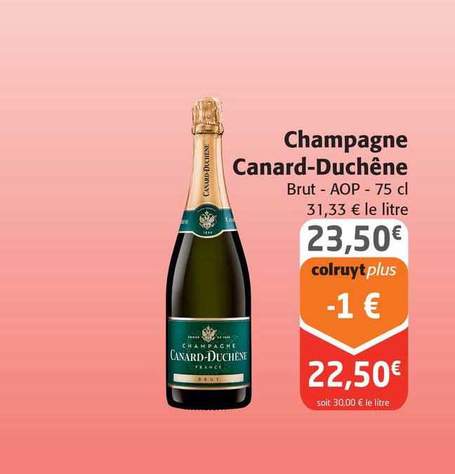 champagne canard-duchêne brut - aop