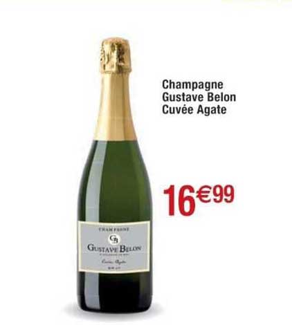 champagne gustave belon cuvée agate
