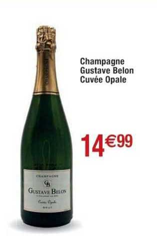 champagne gustave belon cuvée opale