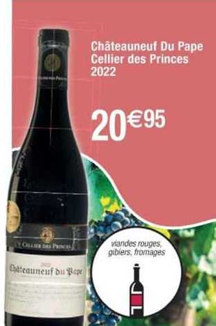 châteauneuf du pape cellier des princes 2022