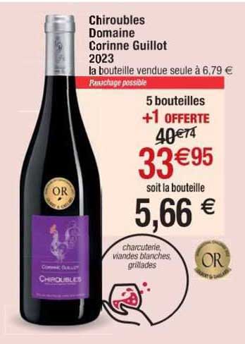 chiroubles domaine corinne guillot 2023