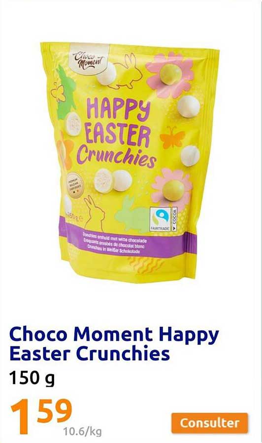 choco moment happy easter crunchies