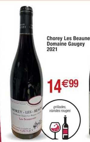 chorey les beaune domaine gaugey 2021