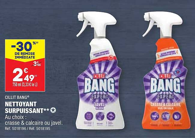 cillit bang nettoyant surpuissant