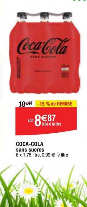coca-cola sans sucres