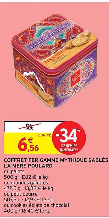 coffret fer gamme mythique sablés la mère poulard