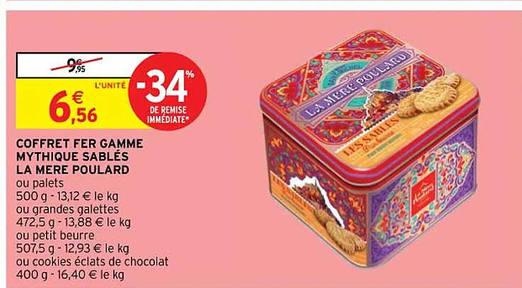 coffret fer gamme mythique sablés la mère poulard