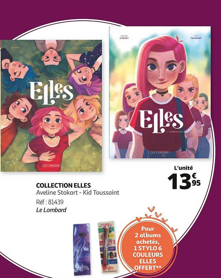 collection elles - aveline stakart- kid toussaint